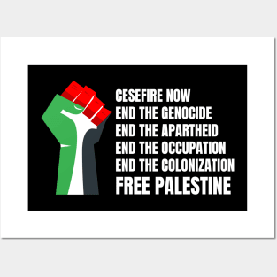 Free Palestine Posters and Art